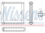 NISSENS Wärmetauscher, Innenraumheizung 707278 für VW