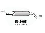 ASSO Mittelschalldämpfer 506005 für VW