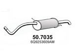 ASSO Endschalldämpfer 507035 für Skoda