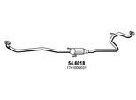 ASSO Mittelschalldämpfer 546018 für TOYOTA