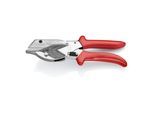 KNIPEX 94 35 215 EAN Gehrungsschere für Kunststoff- und Gummiprofile mit Kunststoff-Hüllen verchromt 215 mm)