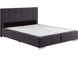 Boxspringbett COTTA "Simba", grau (anthrazit), L:209cm, Komplettbetten, Boxspringbett, wahlweise mit oder ohne Matratze und Topper bestellbar