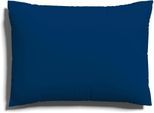 Kissenbezug SCHLAFGUT "EASY JERSEY Kissenhülle 100% Baumwolle, weicher Edel-Jersey, bügelfrei", blau (blau deep), B:40cm L:60cm, Jersey, Obermaterial: 100% Baumwolle, Kissenbezüge, Kissenbezug, mit farblich angepasstem Reißverschluss, pflegeleicht, formstabil