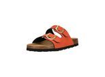 Sandale NOU "Whitehill V2", Damen, Gr. 37, orange, Lederimitat, Schuhe Sandale, mit atmungsaktivem Fußbett