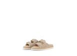 TOM TAILOR Damen Flache Sandalen mit Flechtmuster, beige, Uni, Gr. 40