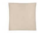 Kissenbezug IRISETTE "Paris 8000", beige, B:80cm L:80cm, Mako-Satin, Obermaterial: 100% Baumwolle, Kissenbezüge, Kissenbezug, Hochwertiger Premium Kissenbezug