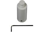 Trägerverlängerung LIEDECO, weiß, L:5cm Ø:2cm, Gardinenstangenhalterungen, Trägerverlängerung, für Gardinenstangen Ø 20 mm