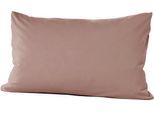 Kissenbezug PRIMERA "Primera Mako-Feinjersey Kissenbezug im Doppelpack", braun (nougat), B:40cm L:60cm, Feinjersey, Obermaterial: 100% Baumwolle, Kissenbezüge, Kissenbezug, In vielen Uni-Tönen