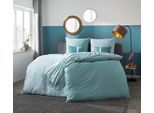 Wohndecke OTTO HOME "Plaid Sofia", blau (hellpetrol), B:130cm L:170cm, Baumwolle, Polyacryl, Wohndecken, Wohndecke, mit tollen Fransen, Kuscheldecke