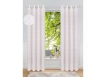 Gardine OTTO HOME "Amani" Gr. 1, beige (weiß, neutral), B:135cm H:145cm, Polyester, Gardinen, Gardine