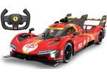 RC-Auto JAMARA "Ferrari 499P 1:14 rot 2,4GHz Tür manuell", rot, Fernlenkfahrzeuge, KinderB:14,3cm H:9cm T:35,6cm, Kunststoff, RC-Auto, im Maßstab 1:14, mit LED Beleuchtung, B:14,3cm H:9cm T:35,6cm