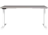 Schreibtisch GERMANIA "Jet", braun (kaschmir, weiß, weiß, kaschmir), B:160cm H:72cm T:80cm, Tische, Schreibtisch, moderne Farbvariationen, Breite 120/140/160/180 cm, Made in Germany
