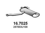 ASSO Endschalldämpfer 167025