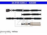 ATE Bremsensatz, Scheibenbremse Bremsen-Set VA + HA sizw2n85s2 Vorderachse belüftet 300mm 24mm für BMW