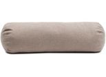 Nackenrolle GÖZZE "Darco" Gr. 1, grau (taupe), B:20cm L:60cm, Polyester, Funktionskissen, Nackenrolle