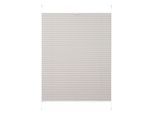 Plissee K-HOME "Siena" Gr. 4, grau (silbergrau), B:70cm H:130cm, Obermaterial: 100% Polyester, Plissees