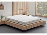 Komfortschaummatratze YATAS BEDDING "Royal Comfort 7 Slim, Matratze 90x200, 140x200 cm & weitere Größen", weiß (weiß, neutral), B:180cm H:18cm L:200cm, Bezug: 100% Polyester. Steppfüllung: 100% Polyester, Matratzen, Komfortschaummatratze, 7-Zonen, H3, wendbar ergonomisch, atmungsaktiv