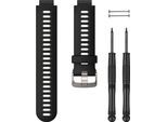 GARMIN Smartwatch-Armband "Schwarzes/Graues Uhrenarmband", schwarz, Uhrenarmbänder