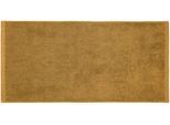 Duschtuch HECKETT & LANE "Heckettlane Duschtuch Grant", braun (gelb), B:70cm L:140cm, Frottee, Baumwolle, Handtücher, Duschtuch aus hochwertige Baumwolle, 650gr/m²