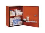 SÖHNGEN Verbandschrank HEIDELBERG City Style nach DIN 13157, HxBxT 362 x 302 x 140 mm, mit Füllung, orange