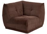 Modul Sofa Giselle Ecke Braun