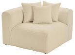 Modul Sofaelement Bloom Ecke Beige