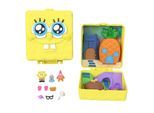 Spielwelt POLLY POCKET "Spongebob Schatulle", bunt, Spielfigurenwelten, KinderB:11,5cm H:26cm T:7,7cm, Kunststoff, Spielwelt, B:11,5cm H:26cm T:7,7cm