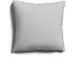 Kissenbezug SCHLAFGUT "EASY JERSEY Kissenhülle 100% Baumwolle, weicher Edel-Jersey, bügelfrei", grau (grau light), B:80cm L:80cm, Jersey, Obermaterial: 100% Baumwolle, Kissenbezüge, Kissenbezug, mit farblich angepasstem Reißverschluss, pflegeleicht, formstabil