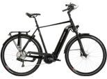E-Bike KROSS "Trans Hybrid Prestige 504 28 Zoll schwarz - Shimano Mittelmotor" Gr. 61, schwarz (schwarz, schwarz), Elektrofahrräder, Herren, 61cm, 28 Zoll (71,12cm), E-Bike, SHIMANO 36 V/250 W DU-E6110, Mittelmotor