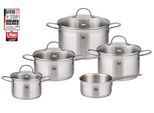 Topf-Set ELO "Top Collection", silber (silberfarben), Töpfe, Topf-Set, Induktion