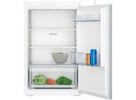 CONSTRUCTA Einbaukühlschrank "CK121NSE0", Energieeffizienz: E (A-G), silber (weiß), Rechtsanschlag, wechselbar, Kühlschränke