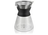 Gefu Kaffeebereiter, Metall, Kunststoff, Glas, 0,5 L, 20 cm, Kaffee & Tee, Tee- & Kaffeezubereitung, Kaffeebereiter