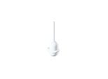 Hewi 477 Toilettenbürstengarnitur 477.20B10098 141x470x140mm, Wandmontage, matt, signalweiß