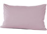 Kissenbezug PRIMERA "Primera Mako-Feinjersey Kissenbezug im Doppelpack", lila (mauve), B:40cm L:60cm, Feinjersey, Obermaterial: 100% Baumwolle, Kissenbezüge, Kissenbezug, In vielen Uni-Tönen
