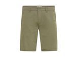 Chinoshorts SOLID "Chinoshorts SDThement", Herren, Gr. XL, N-Gr, grün (dusty oliv), Obermaterial: 100% Baumwolle CO., Hosen Chinoshorts