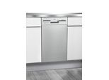 AMICA Unterbaugeschirrspüler "EGSPU 500 911 E", Energieeffizienz: D, silber (edelstahl), B:44,8cm H:81,5cm T:57cm, Geschirrspüler, Geschirrspüler mit flexiblen Programmen und komfortabler Planung., Unterbaugeschirrspüler