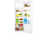 AMICA Einbaukühlschrank "EKSS 367 210", Energieeffizienz: D, silber (weiß), Rechtsanschlag, wechselbar, Kühlschränke, Kompakter Einbaukühlschrank mit klarer LED‑Sicht und frischen Extras, Einbaukühlschrank