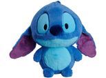 Plüschfigur SIMBA "Disney Huggables Stitch, 35 cm", blau (bunt), Plüschfiguren, KinderH:35cm, Plüschfigur, H:35cm