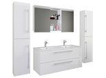 Badezimmer Budasi 5-tlg. Weiß