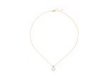 Kette mit Anhänger JOBO "Süßwasser-Zuchtperle", gelbgold 750, Halsketten, Damen, Gelbgold 750 Perlen, L: 45, Gelbgold 750, Perlen, 18 Karat 750 Gold 45 cm