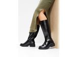 bonprix Stiefel, schwarz, Gr.36, Modischer Stiefel für den Winter, aus Vegan