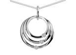 Kette mit Anhänger OSTSEE-SCHMUCK "Ostsee-Schmuck Kette mit Anhänger Ruby Kette mit Anhänger Ruby" Gr. 42, silber, Halsketten, Damen, 42cm, Silber 925 (Sterlingsilber), L: 42