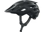 Mountainbikehelm ABUS "MOVENTOR 2.0" Gr. L, schwarz (velvet schwarz), Helme, L Kopfumfang: 57cm - 61cm