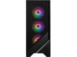 MSI PC-Gehäuse "MAG FORGE 120A AIRFLOW", schwarz, B:21cm H:49,8cm T:41,16cm, Computergehäuse
