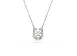 Kette mit Anhänger SWAROVSKI "Schmuck Geschenk Symbolica Halskette Hufeisen", metallfarben, kristallweiß, weiß, Halsketten, Damen, Metall Perlen, Metall, Perlen, mit Swarovski Kristall - mit Swarovski Perle