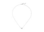 Kette mit Anhänger JOBO "Anker mit beweglichem Ring", silber 925, Halsketten, Damen, Silber 925 (Sterlingsilber), L: 45, 925 Silber mit 18 Zirkonia 45 cm