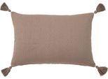 Zierkissen Frieda in Taupe ca. 40x60cm