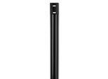 Kabelkanal HAMA "Aluminium Kabelführung zum Schrauben oder Kleben für 5 Kabel, halbrund", schwarz, B:3,3cm H:1,8cm L:110cm, Aluminium, Kabelführungen, Kabelkanal, Kabelmanagement, 110 cm Länge