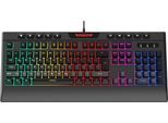 HYRICAN Gaming-Tastatur "Striker ST-GKB8115 ( Anti-Ghosting, Multimedia-Tasten, RGB)", schwarz, B:46,1cm H:3,6cm T:19,6cm, Tastaturen, Gaming-Tastatur