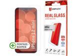 DISPLEX Displayschutzglas "DISPLEX Real Glass Panzerglas für Apple iPhone 12 mini (5,4")", transparent, Displayfolien, Displayschutzglas